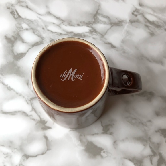 Milk Chocolate Brown Cafe Coffee Cup with a Built-In Matching Spoon - Picture 6 of 8